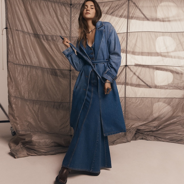 Aber auch Denim-on-Denim-Looks wie dieser sind in dieser Saison im Trend.