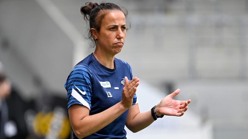 SKN coach Liese Brancao (Bild: GEPA/GEPA pictures)