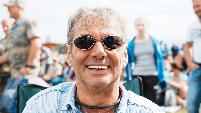 Enthusiastic: Stefan Petridis from Traun