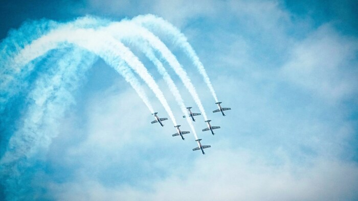 Eine Flugshow der Superlative