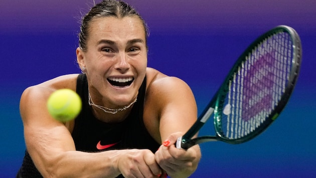 Aryna Sabalenka (Bild: Copyright 2024 The Associated Press. All rights reserved.)