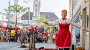 Rathausplatz & Co: An sechs Schauplätzen in St. Pölten gibt es Shows zu bestaunen. (Bild: Molnar Attila/Attila Molnar)