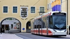 Die zur Traunseetram gewordene Gmundner Tram heute. (Bild: Marion Hörmandinger)