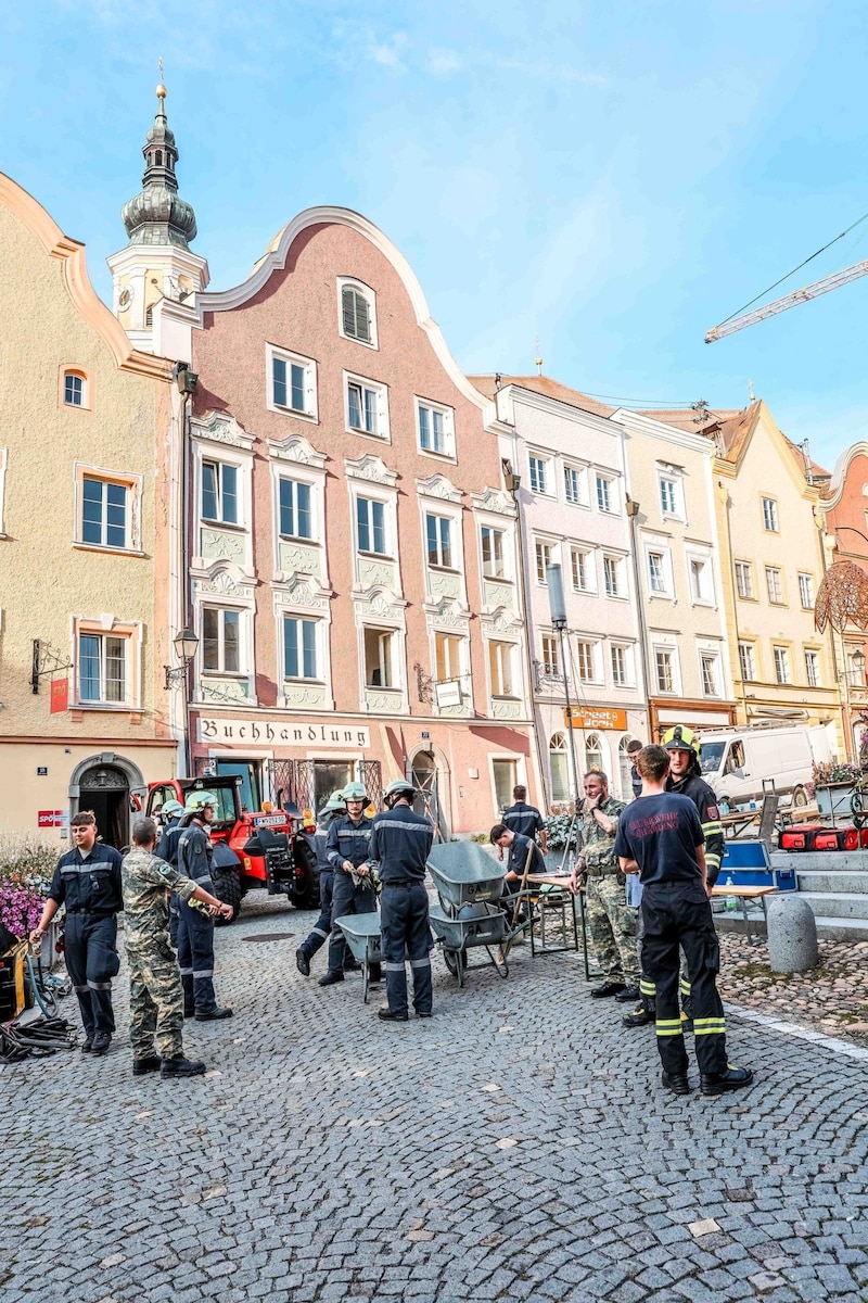 The house in Silberzeile is still in danger of collapsing. (Bild: Pressefoto Scharinger © Daniel Scharinger)