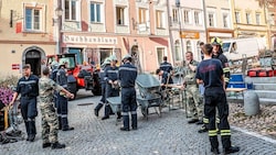 Das Haus in der Silberzeile in Schärding stürzte im September 2024 ein