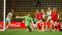 So traf Sarah Gutmann zum 2:0 für Österreich. (Bild: ÖFB/Jasmin Walter)