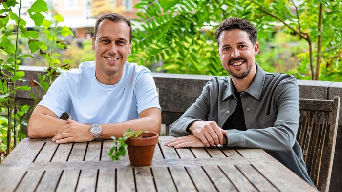 Michael Liendl (left) and Daniel Warmuth