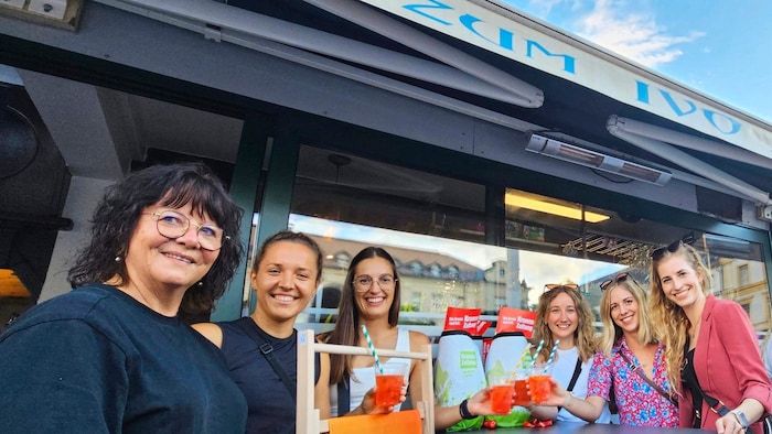 The "Krone" winners were treated to culinary delights at "Ivo".