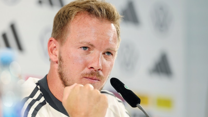 DFB coach Julian Nagelsmann (Bild: APA/dpa/Daniel Löb)