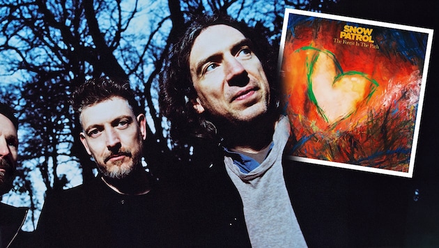 Und da waren es nur noch drei: Snow Patrol zeigen sich auf ihrem Comeback-Werk in luftigerer Personalausführung. (Bild: Krone KREATIV/Polydor, Tim Beard)