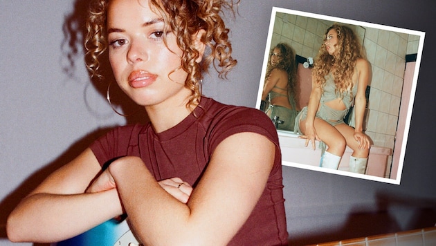 Nilüfer Yanya mit ihrem neuen Werk „My Method Actor“ – für gewöhnlich entscheidet das dritte über Wohl und Wehe einer Musikerkarriere. (Bild: Krone KREATIV/Ninja Tune, Molly Daniel)