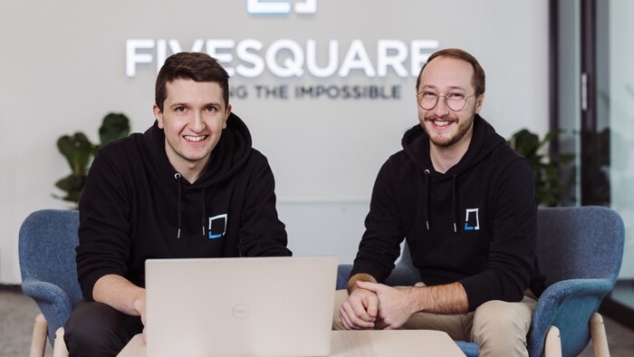 FiveSquare - here Hans-Peter Pichler and Patrick Haidinger (right) - also receives support for ...