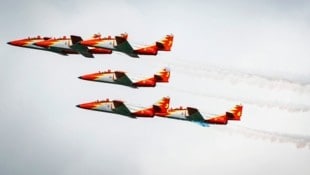 Die Budgetnot könnte das Aus für die Flugshow Airpower bedeuten. (Bild: Pail Sepp)