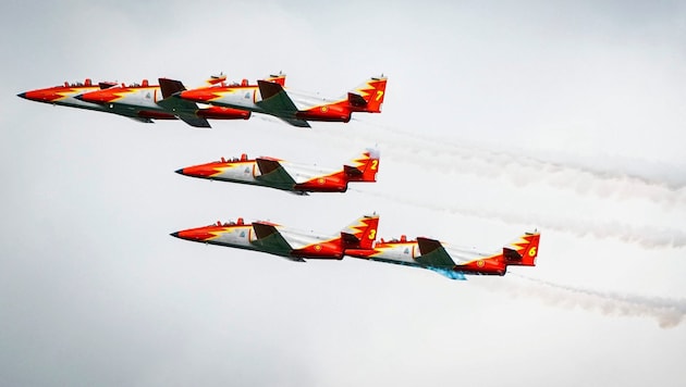 Die Budgetnot könnte das Aus für die Flugshow Airpower bedeuten. 