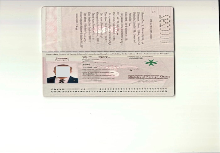 Der Diplomatenpass von L. war eine dreiste Totalfälschung.