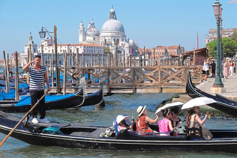 Venedig führte Zugangsbeschränkungen ein. (Bild: REUTERS)