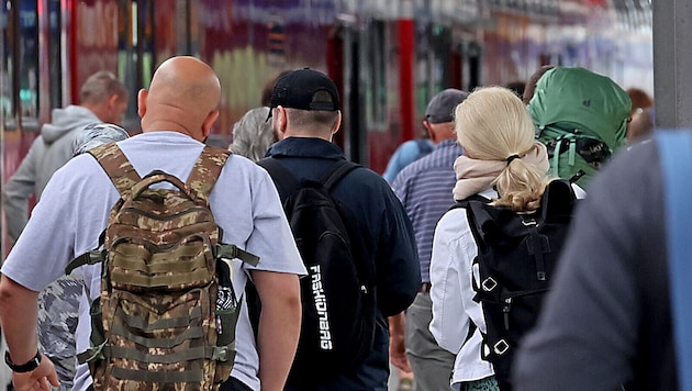 Gute Nerven musste man am Samstag als Kunde der Deutschen Bahn haben. (Bild: APA/dpa/Bernd Wüstneck)