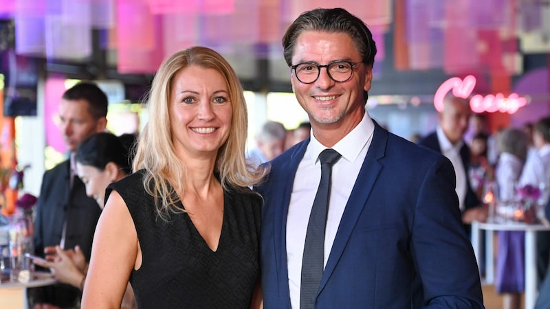 Robert Horvath and Sonja Scheiblhofer. (Bild: Wenzel Markus)