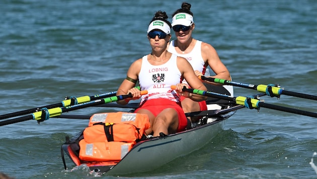 Magdalena and Katharina Lobnig (Bild: APA/WORLD ROWING)