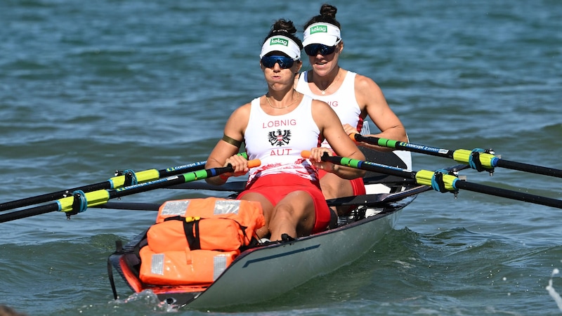 The Lobnig sisters were named Team of the Year. (Bild: APA/WORLD ROWING)