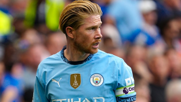 Kevin de Bruyne wird mit dem SSC Napoli in Verbindung gebracht. (Bild: AP/ASSOCIATED PRESS)