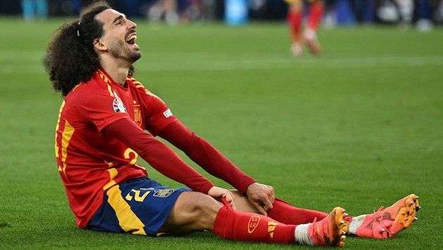 Marc Cucurella hat zu große Töne gespuckt und zeigt sich jetzt demütig.  (Bild: AFP/APA/Fabrice COFFRINI)