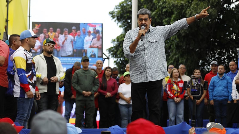 Maduro ließ Proteste gewaltsam niederschlagen. (Bild: AFP/Pedro Rances Mattey)