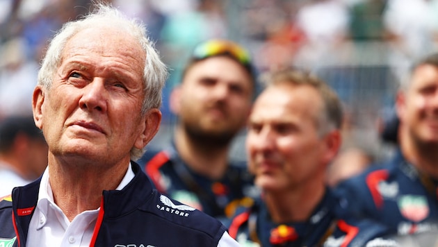 Helmut Marko ärgert sich heute noch, dass Gerhard Berger sein Potenzial nicht ausgeschöpft habe.  (Bild: AFP/GETTY IMAGES/Mark Thompson)