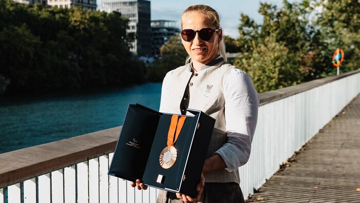 Jubelte über Paralympics-Bronze: Natalija Eder