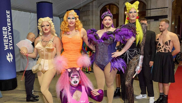 The 16th Vienna Diversity Ball at Vienna City Hall was once again a colorful event. (Bild: Starpix / A. Tuma)