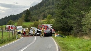 Der Frontalzusammenstoß der beiden Pkw ereignete sich im Ortsteil Penk.