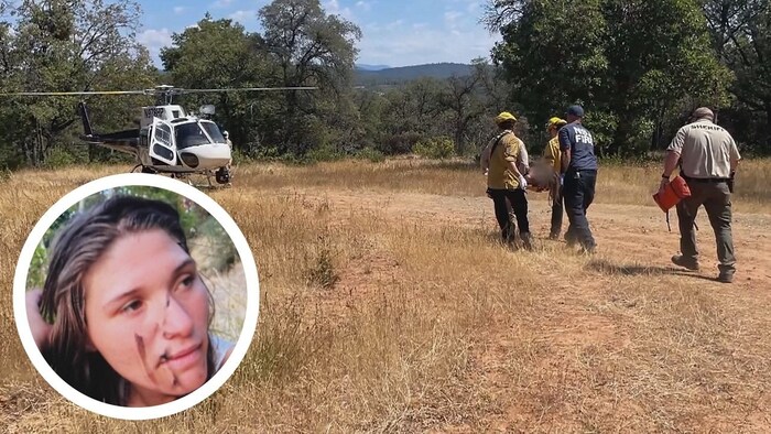 The attempt to hike home alone after a camping trip nearly ended fatally for Esmeralda Pineda.