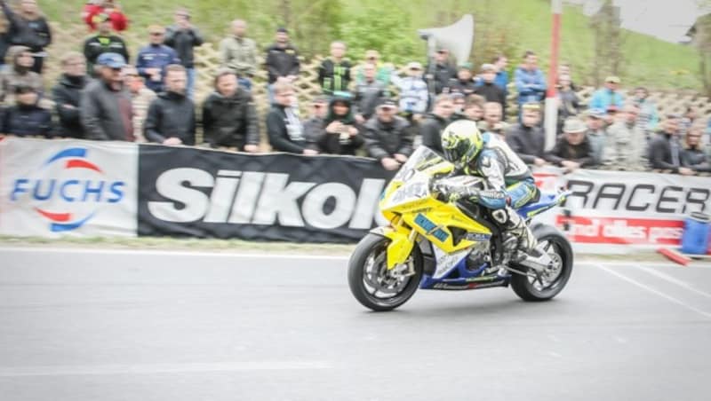 Wolfgang Gammer beim Bergrennen in Landshaag 2019 (Bild: Foto Lui/SPORTMEDIAPICS.COM / MANFRED BINDER)