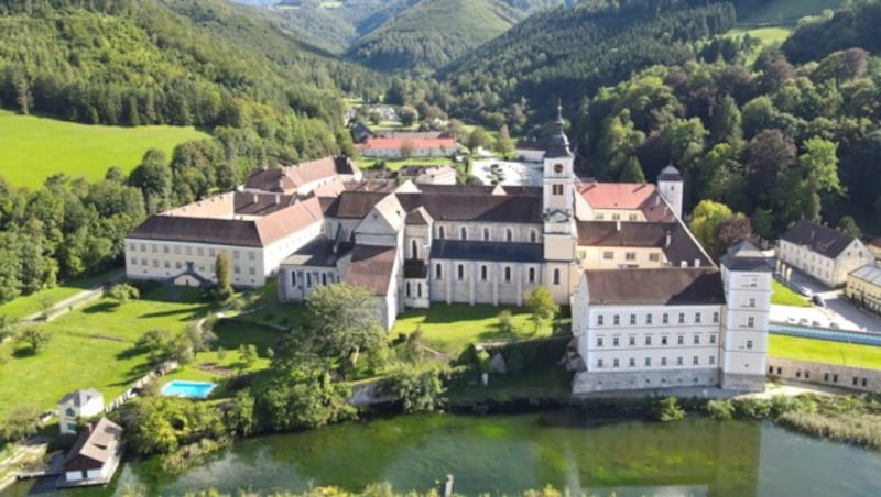 Lilienfeld Abbey is nestled in the picturesque Alpine foothills of the Mostviertel region. (Bild: Stift Lilienfeld.)