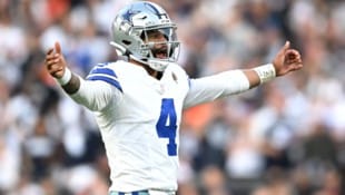 Geldregen für Cowboys-Quarterback Dak Prescott (Bild: AFP/APA/Getty Images via AFP/GETTY IMAGES/Nick Cammett)