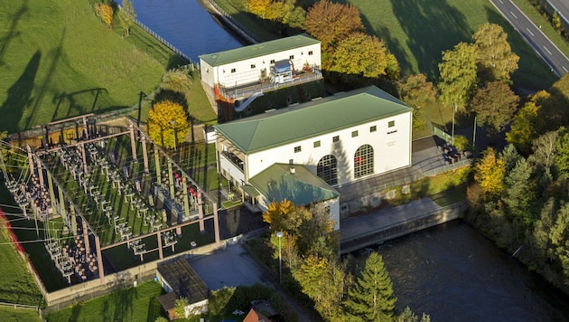 Following a 65 million euro conversion, the Laufnitzdorf power plant on the Mur is to supply a third more electricity than before. (Bild: Verbund)