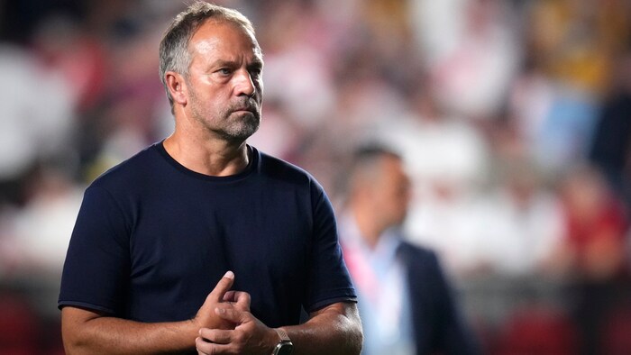 Barcelona coach Hansi Flick