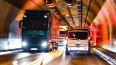 Ab Dienstag wird gebaut, ab Samstag ist dann in allen Tunnel wieder Gegenverkehr angesagt. (Bild: Gerhard Schiel)