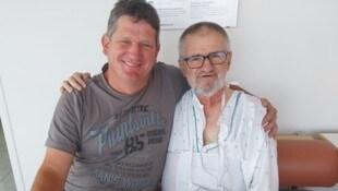 Josef Noska (r.) und Gebhard Gangl können wieder lachen.