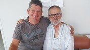Josef Noska (r.) und Gebhard Gangl können wieder lachen.