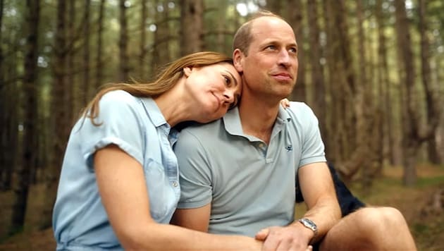 Kate and William addressed the nation in a touching message. (Bild: Screenshot/instagram.com/princeandprincessofwales)