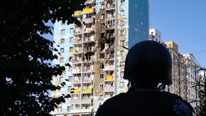 Die Ukraine setzte in der Nacht auf Dienstag insgesamt 144 Drohnen ein.