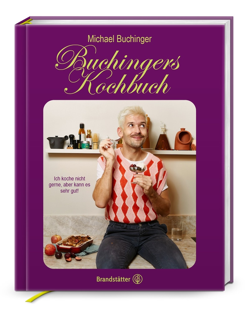 „Buchingers Kochbuch“ ist ab sofort im Handel erhältlich. (Bild: Brandstätter Verlag)