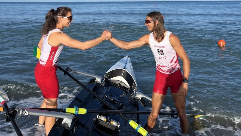 Tabea Minichmayr (li.) und Justus Gschaider können nicht gemeinsam starten. (Bild: zVg)