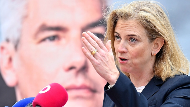 NEOS leader Beate Meinl-Reisinger (Bild: APA/HANS KLAUS TECHT)