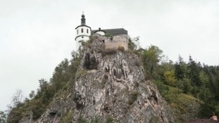 Die Wallfahrtskirche Maria Freienstein thront über St. Peter. (Bild: Pail Sepp/Sepp Pail)