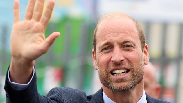 Prince William (Bild: APA Pool/AFP/Phil Noble)