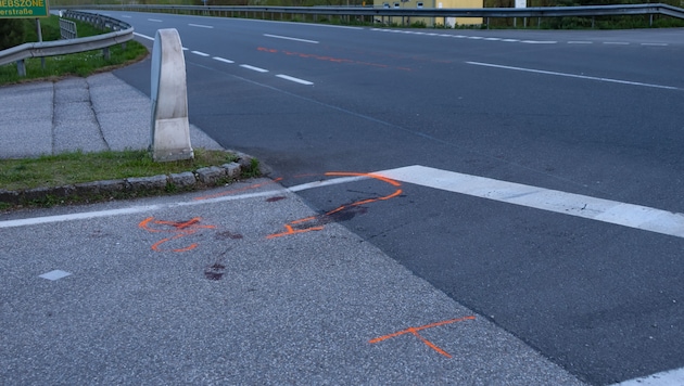 An 86-year-old pedestrian died in the accident in Luftenberg on Easter Sunday. (Bild: laumat)