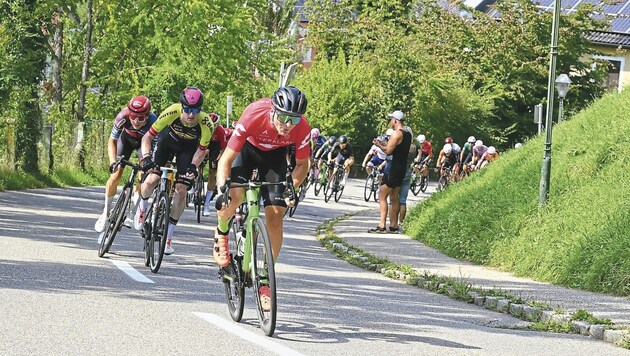 The Slovenian Jaka Primozic had already secured overall victory in the Road Cycling League Austria before the final in Judendorf. (Bild: Reinhard Eisenbauer, Pressefotograf, Hauser Strasse 2/6, 4040 Linz, Tel. 00 43 (0) 664 165 4499, Bankverbindung, RLB OOE, BIC RZ)