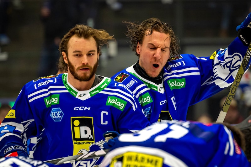 Captain Alex Rauchenwald (left) and "co" Philipp Lindner. (Bild: GEPA/GEPA pictures)